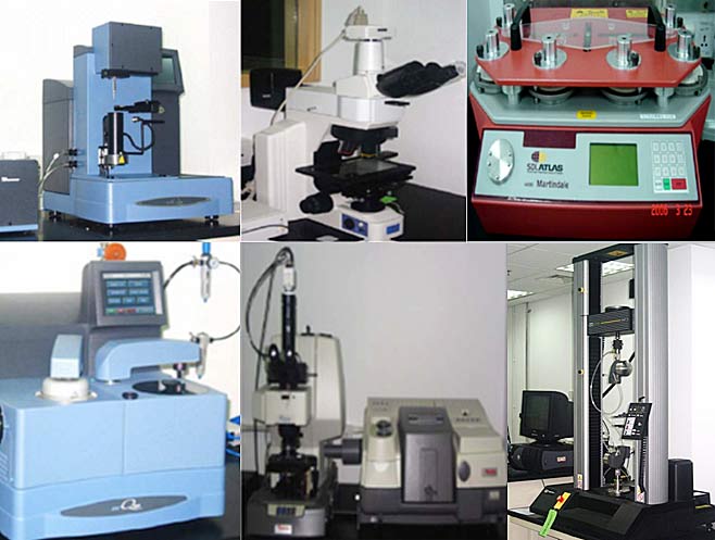 上海誠格與杜邦中國研發(fā)中心相關(guān)測試設(shè)備、可試驗項目