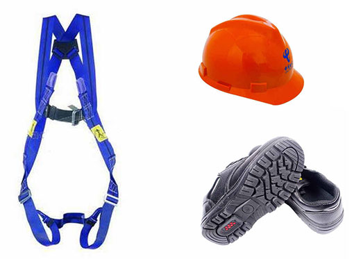 安全帽，安全鞋